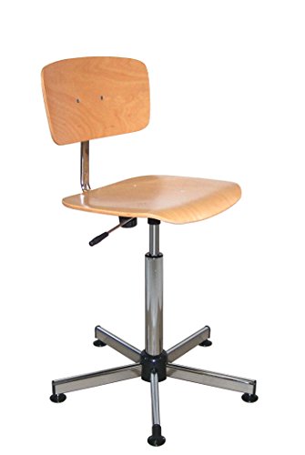 Kango 5 NN 35 ghlp 00 000 Stuhl verstellbar Holz/Stahl Chrom 59 x 59 x 113 cm von Kango