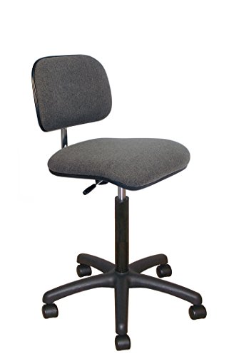 Kango Verstellbarer Stuhl, Stoff, grau, 60 x 60 x 120 cm von Kango