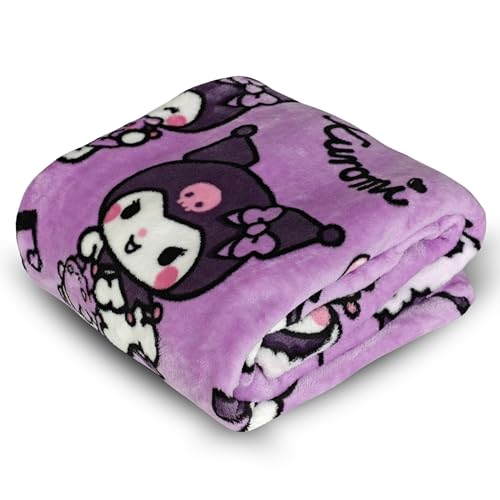 Kanguru – Weiche Mikrofaser Decke Kuromi Rosa 130x170 cm | Kawaii Kuscheldecke für Mädchen oder Damen, Sanrio Plaid für Sofa oder Bett, Originelle Geschenkidee Weihnachten Geburtstag Kanguru – Weiche Mikrofaser Decke Kuromi Rosa 130x170 cm | Kawaii Kuscheldecke für Mädchen oder Damen, Sanrio Plaid für Sofa oder Bett, Originelle Geschenkidee Weihnachten Geburtstag von Kanguru