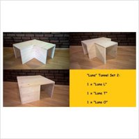 Set 2 Tunnelsystem "Luna" Für Zwergkaninchen Und Normal Große Kaninchen Set 2 Tunnelsystem "Luna" Für Zwergkaninchen Und Normal Große Kaninchen von Kaninchenbude