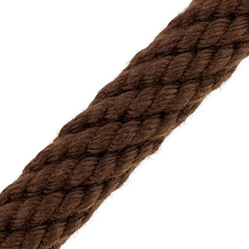 Kanirope® Handlaufseil Absperrseil ACRYL ø30mm Meterware (Lfm. am Stück) Braun von Kanirope