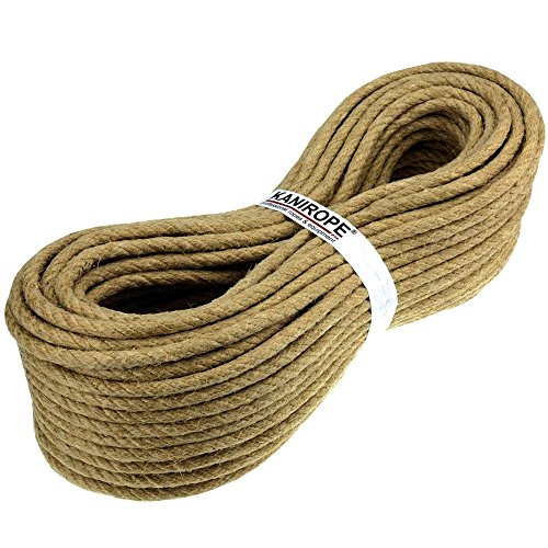 Kanirope® Juteseil J-TWIST 10mm 30m 3-litzig gedreht von Kanirope