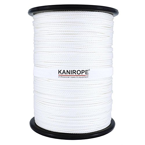 Kanirope® Nylonseil Polyamidseil Seil NYLONBRAID 1mm 500m 8-fach geflochten von Kanirope