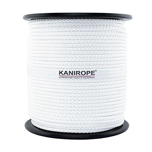 Kanirope® Nylonseil Polyamidseil Seil NYLONBRAID 4mm 100m 8-fach geflochten von Kanirope