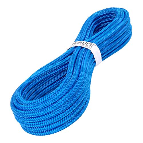 Kanirope® PP Seil Polypropylenseil MULTIBRAID 10mm 5m Farbe Blau (0912) 16x geflochten von Kanirope