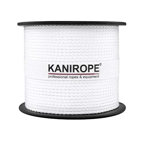 Kanirope® PP Seil Polypropylenseil MULTIBRAID 1mm 500m Farbe Weiß (0100) 8x geflochten von Kanirope