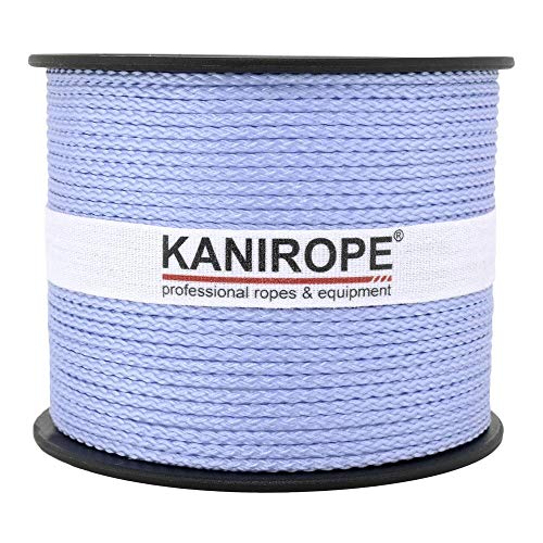 Kanirope® PP Seil Polypropylenseil MULTIBRAID 2mm 100m Farbe Lavendel (0482) 8x geflochten von Kanirope