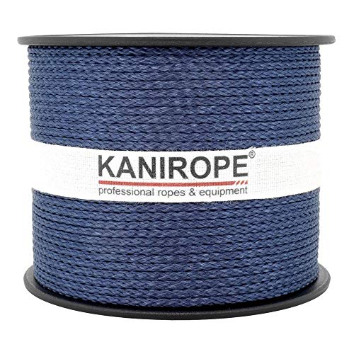 Kanirope® PP Seil Polypropylenseil MULTIBRAID 2mm 100m Farbe Marine (0112) 8x geflochten von Kanirope