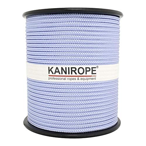 Kanirope® PP Seil Polypropylenseil MULTIBRAID 3mm 100m Farbe Lavendel (0482) 16x geflochten von Kanirope