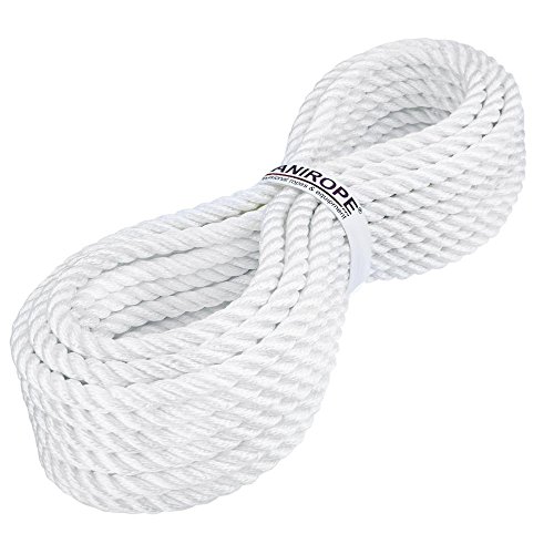 Kanirope® Polyamidseil PERLONTWIST ø12mm 50m 3-litzig gedreht von Kanirope