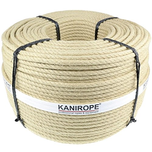 Kanirope® Polyhanfseil SPINTWIST ø10mm 220m 4-litzig gedreht von Kanirope