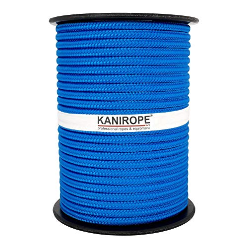 Kanirope® PP Seil Polypropylenseil MULTIBRAID 6mm 100m Farbe Blau (0912) 16x geflochten von Kanirope