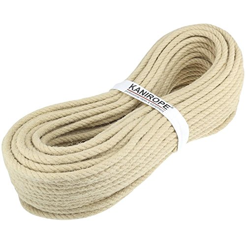 Kanirope® Polyhanfseil SPINTWIST ø12mm 30m 4-litzig gedreht Kanirope® Polyhanfseil SPINTWIST ø12mm 30m 4-litzig gedreht von Kanirope