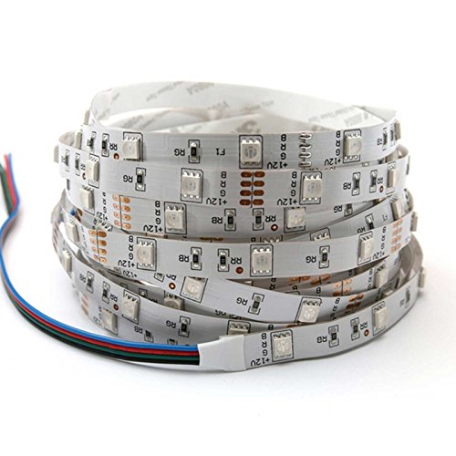 Kanlux 5 Meter RGB LED Streifen Stripe SMD 7,2W/m 30 LED/m IP65 für Feuchträume - verlängerbar und alle 10cm kürzbar energiesparende LED stromsparend von Kanlux