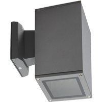 Außenlampe Wand Anthrazit E27 Aluminium Glas MAIRI von Kanlux