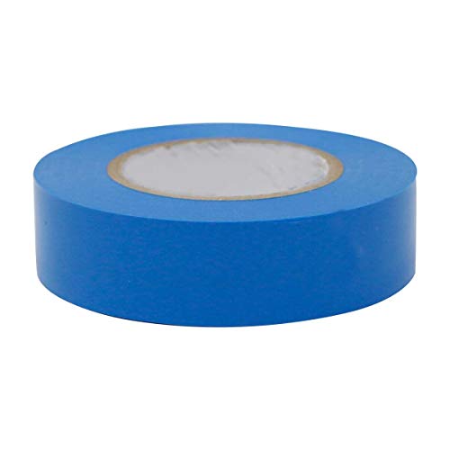 Isolierband, blau, 20 x 19 mm, Elektriker Klebeband, Isoband 20m Rolle, Reparatur-Band, Dichtungsband, hohe Flexibilität und Klebekraft, zum Isolieren und Kennzeichnen von Kanlux