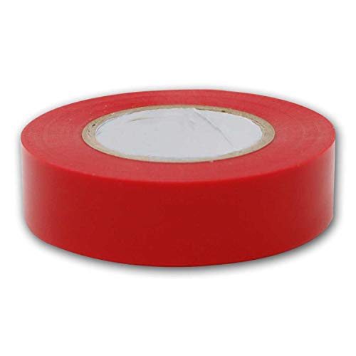 Isolierband, rot, 20 x 19 mm, Elektriker Klebeband, Isoband 20m Rolle, Reparatur-Band, Dichtungsband, hohe Flexibilität und Klebekraft, zum Isolieren und Kennzeichnen Isolierband, rot, 20 x 19 mm, Elektriker Klebeband, Isoband 20m Rolle, Reparatur-Band, Dichtungsband, hohe Flexibilität und Klebekraft, zum Isolieren und Kennzeichnen von Kanlux