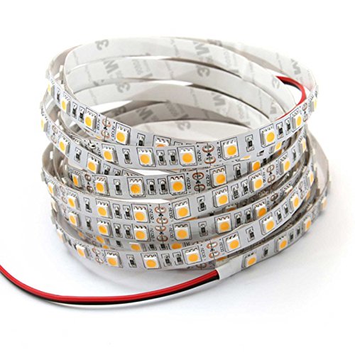 Kanlux 5 Meter LED Streifen Stripe SMD 10W/m 3000K warmweiß IP00 Innenraum verlängerbar und alle 5cm kürzbar energiesparende LED stromsparend von Kanlux