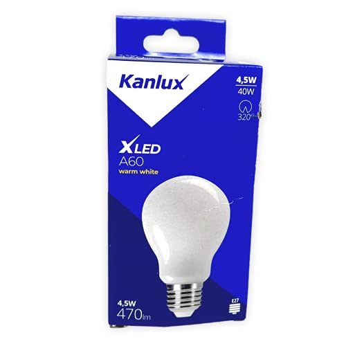Kanlux E27 Peer 4.5W warmwit 220-240 AC Kanlux E27 Peer 4.5W warmwit 220-240 AC von Kanlux