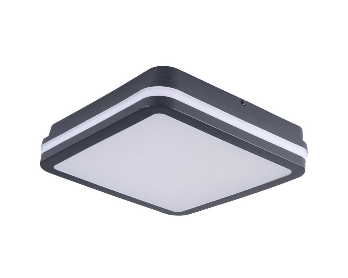 Kanlux LED Außen-Deckenleuchte Sensorleuchte BENO IP54 Wand- und Deckenleuchte, LED fest integriert, neutralweiß, weiß, Sensorleuchte von Kanlux