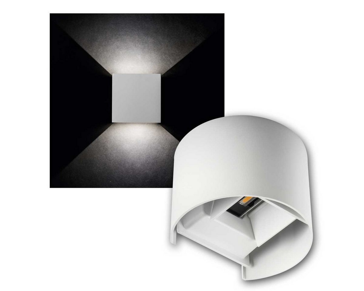 Kanlux LED Außen-Wandleuchte LED Außen-Wandleuchte REKA rund weiß IP54 Aluminiu, neutralweiß Kanlux LED Außen-Wandleuchte LED Außen-Wandleuchte REKA rund weiß IP54 Aluminiu, neutralweiß von Kanlux