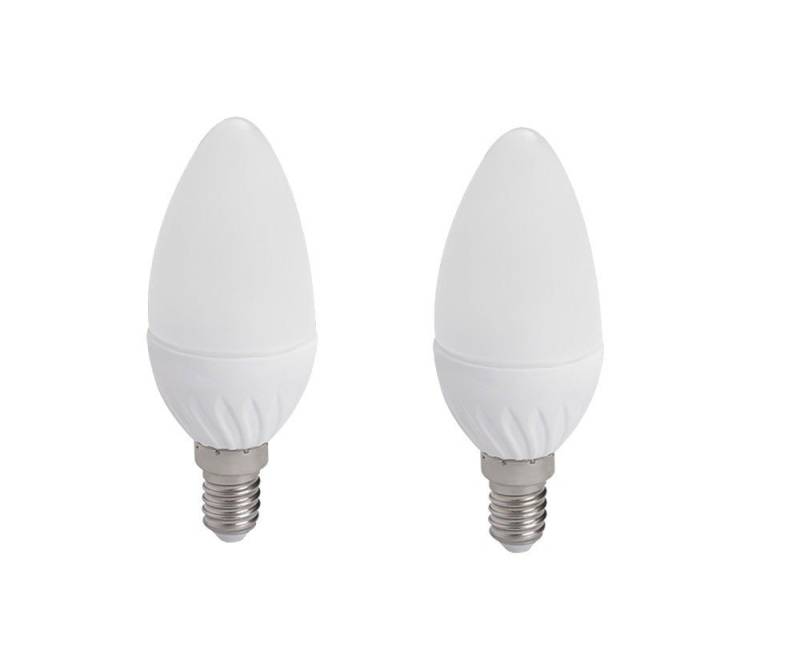 Kanlux LED-Leuchtmittel, 2er Set SMD LED 4,5 Watt Leuchtmittel Energie Spar Leuchten von Kanlux