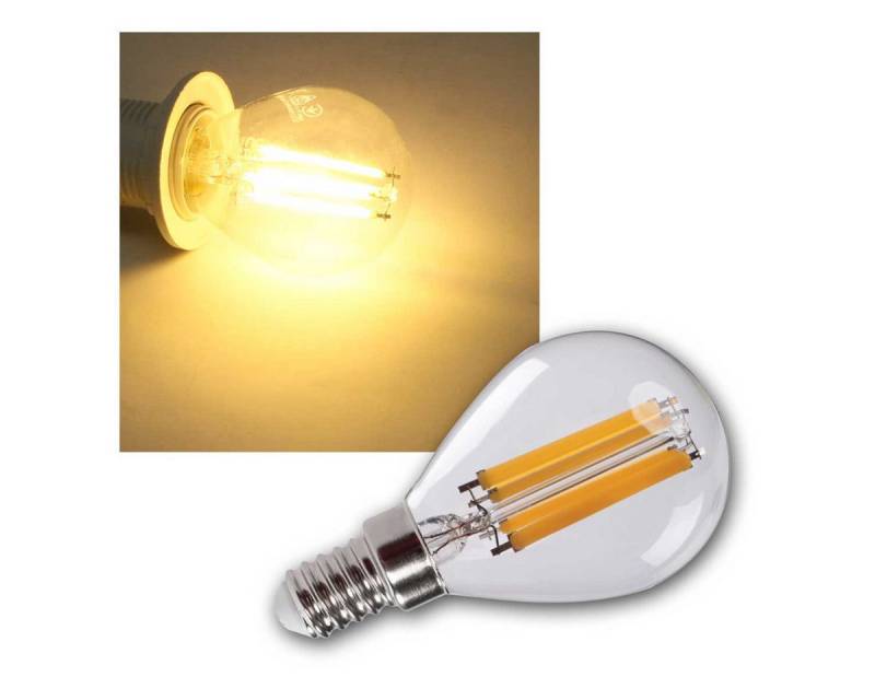 Kanlux LED-Leuchtmittel E14 Filament Birne XLED G45 3,8W warmweiß 806lm, warmweiß Kanlux LED-Leuchtmittel E14 Filament Birne XLED G45 3,8W warmweiß 806lm, warmweiß von Kanlux