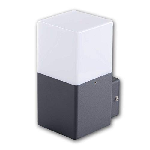 Kanlux VADRA 16L-UP 29010 Außenwandleuchte LED, Glühlampe, Kompakt-Leuchtstofflampe E27 Anthrazit von Kanlux