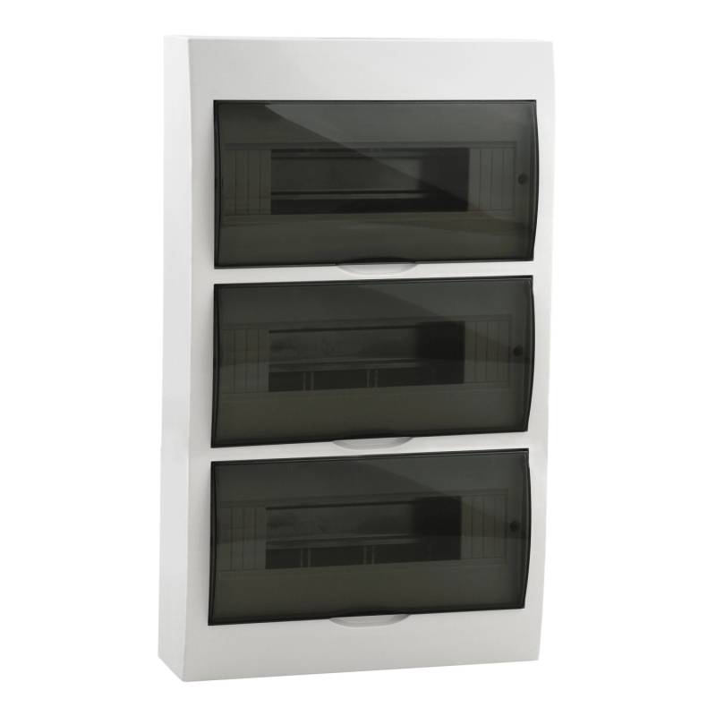 Kanlux Verteiler Sicherungskasten Aufputz DB312S 3x12 Module von Kanlux