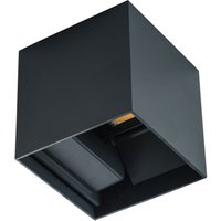 LED Außenwandleuchte Grau Modern eckig IP54 SALA von Kanlux