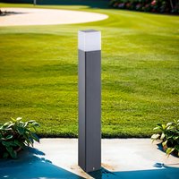 Wegeleuchte Anthrazit 80 cm eckig IP44 E27 ROIS von Kanlux