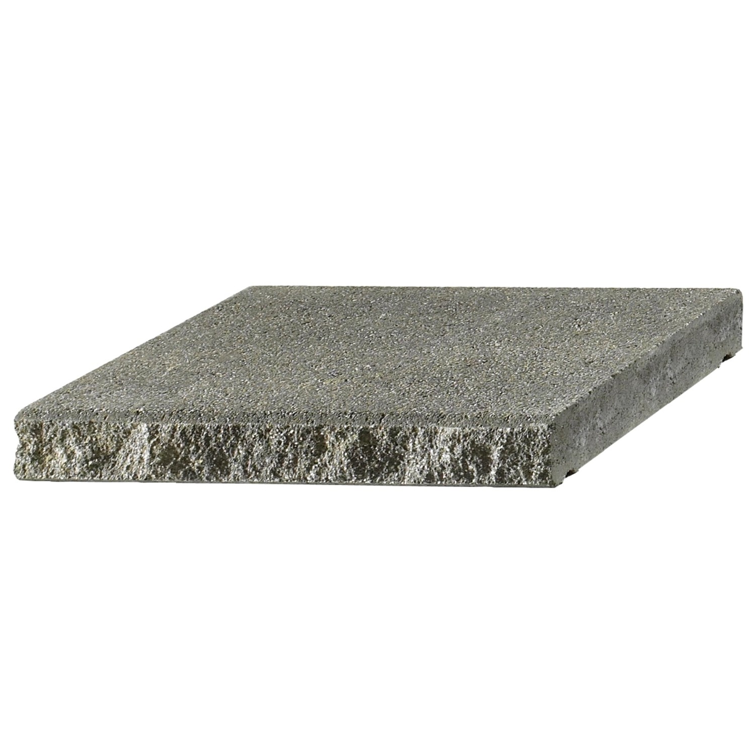 Kann Bruchsteinmauer Abdeckplatte Grau-Nuanciert 60 cm x 35 cm x 8 cm von Kann