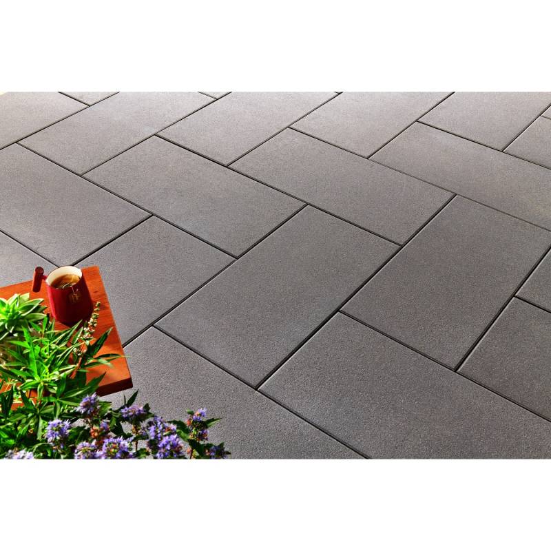 Kann Terrassenplatte Casavera Maxx Dunkelgrau Kugelgestrahlt 80 x 40 x 3,8 cm Kann Terrassenplatte Casavera Maxx Dunkelgrau Kugelgestrahlt 80 x 40 x 3,8 cm von Kann