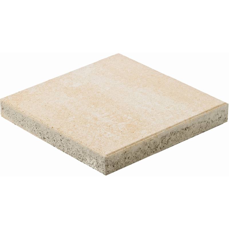 Terrassenplatte Verona Sandsteingelb-Nuanciert 40 cm x 40 cm x 5 cm von Kann