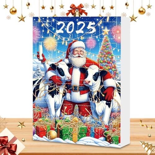 Kanoauo Christmas Countdown Kalender,Kalender Mit Tierischen Weihnachtsmotiven Bis Zum Fest | Festliche Deko Spielzeugfigur Für Familienurlaub Kinder Jugendliche Erwachsene Klassenbüro Kanoauo Christmas Countdown Kalender,Kalender Mit Tierischen Weihnachtsmotiven Bis Zum Fest | Festliche Deko Spielzeugfigur Für Familienurlaub Kinder Jugendliche Erwachsene Klassenbüro von Kanoauo