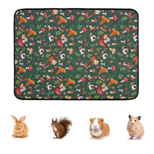Kanoauo Kaninchenmatte Für Käfig,Waschbare Hamsterkäfig Einlage - Wiederverwendbare Unterlage Als Haustierbett Schlafplatz Für Innen Außen Wohnung Garten Alltag Spielbereich Kanoauo Kaninchenmatte Für Käfig,Waschbare Hamsterkäfig Einlage - Wiederverwendbare Unterlage Als Haustierbett Schlafplatz Für Innen Außen Wohnung Garten Alltag Spielbereich von Kanoauo