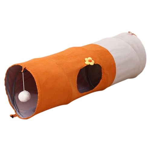 Kanoauo Katzentunnel Spielzeug | Zusammenklappbare Röhre Mit Ball - Kratzfeste Interaktive Spielhöhle Für Wohnung Drinnen & Draußen Nutzung Kanoauo Katzentunnel Spielzeug | Zusammenklappbare Röhre Mit Ball - Kratzfeste Interaktive Spielhöhle Für Wohnung Drinnen & Draußen Nutzung von Kanoauo