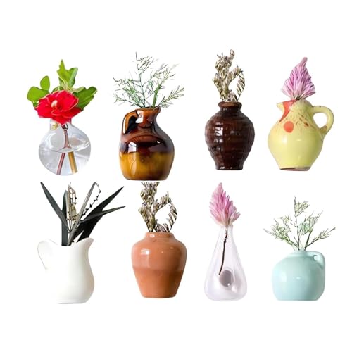 Kanoauo Vase Magneten Für Kühlschrank,3D Keramik Vasen Kühlschrank Deko Zubehör - Dekorative Süße Deko-Objekte Für Kinder Küche Zuhause Wanddekoration Kanoauo Vase Magneten Für Kühlschrank,3D Keramik Vasen Kühlschrank Deko Zubehör - Dekorative Süße Deko-Objekte Für Kinder Küche Zuhause Wanddekoration von Kanoauo