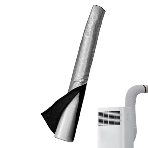 Tragbare Klimaanlagen-Schlauchabdeckung, Isolierhülle Für Abluftschlauch Für Abluftschlauchrohre Mit 5 Zoll Und 6 Zoll Durchmesser 150cm Tragbare Klimaanlagen-Schlauchabdeckung, Isolierhülle Für Abluftschlauch Für Abluftschlauchrohre Mit 5 Zoll Und 6 Zoll Durchmesser 150cm von Kanoauo