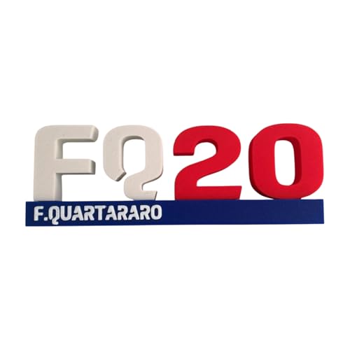 Dekoratives Logo Piloten Moto Fabio Quartararo von Kanoretech