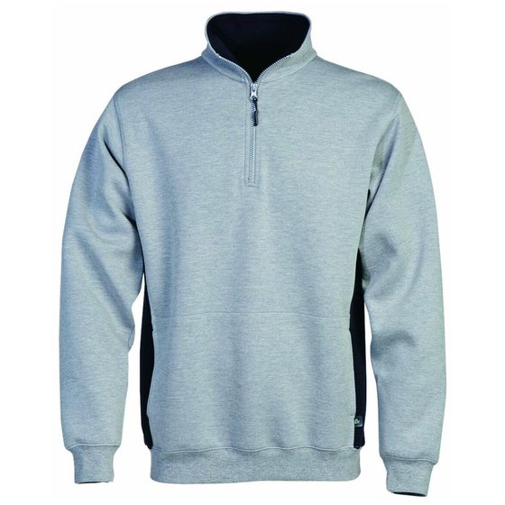 KANSAS® - Sweatshirt 1705, grau, Größe L von Kansas