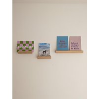 Fotoleiste Massivholz Kartenhalter Wanddekoration Aus Eichenholz. Postkarten Wand Fotoleiste Massivholz Kartenhalter Wanddekoration Aus Eichenholz. Postkarten Wand von KantholzCreations