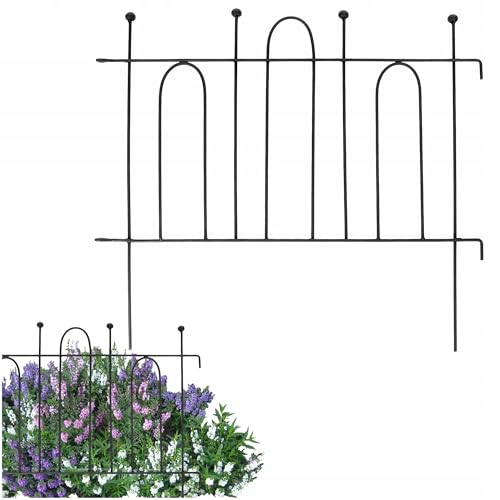 Kapaga - Staudenhalter 70x60 cm - Blumenhalter - Rankengewächs Pflanzenstütze - Blumenstütze - Staudenstütze - Rankhilfe Strauchhalter - Rosenstütze - Schwarz von KPGA KAPAGA HOME & GARDEN