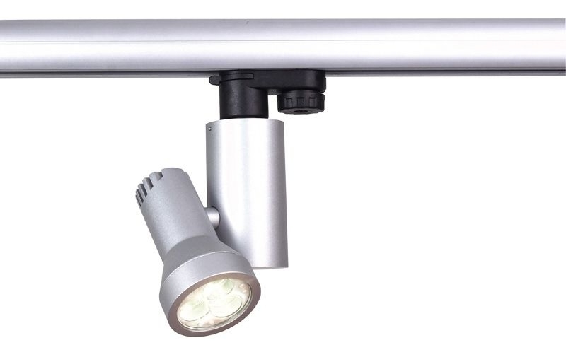 Deko Light Brazo für Schienensystem 3-Phasen 230V LED silber-matt 420lm 6000K 25° Modern von Kapego