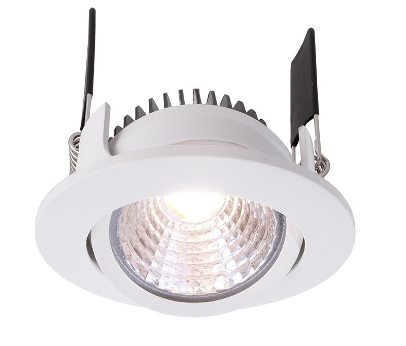 Deko Light COB 68 350mA 4000K rund flach Einbaustrahler LED weiß 540lm 4000K >90 Ra 45° Modern von Kapego