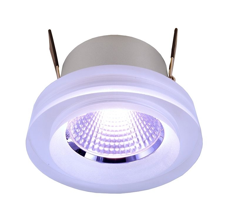 Deko Light COB 68 Acryl Einbaustrahler LED silber 230lm 45° Modern von Kapego