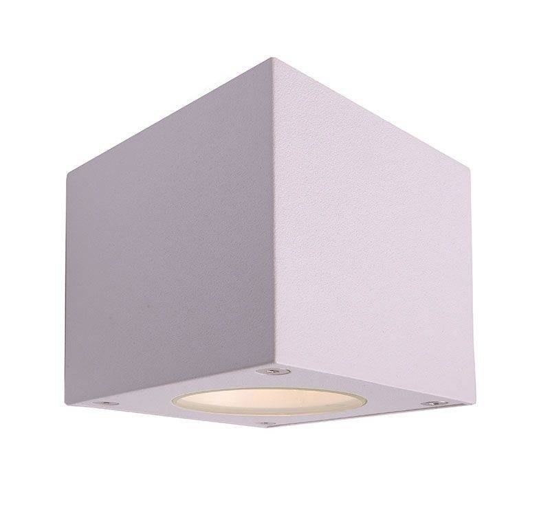 Deko Light Cubodo W Wandleuchte außen LED weiß IP54 270lm 3000K >80 Ra 80°/40° Modern von Kapego