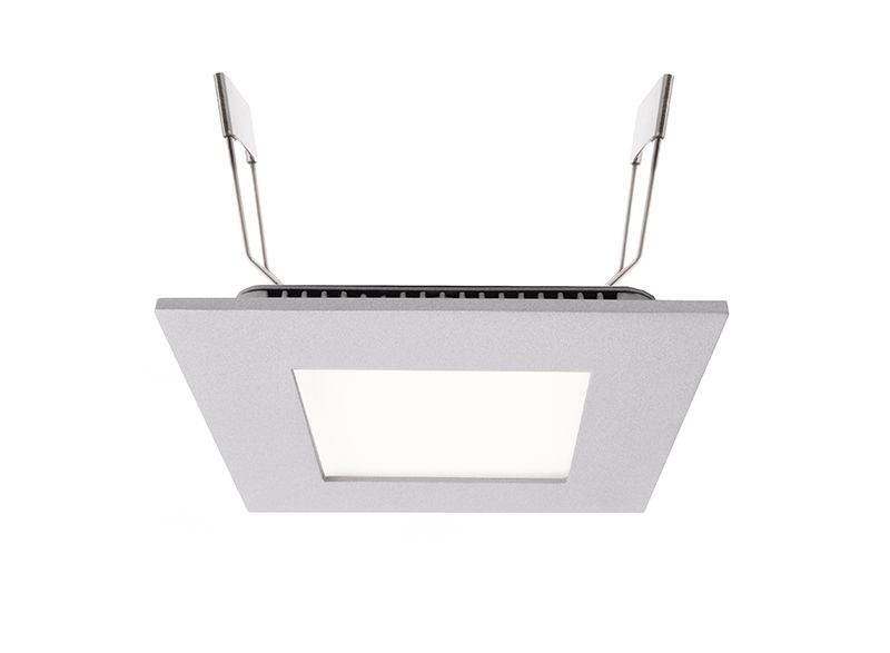 Deko Light LED Panel 8 Einbaustrahler silber 560lm 4000K >80 Ra 110° Modern von Kapego