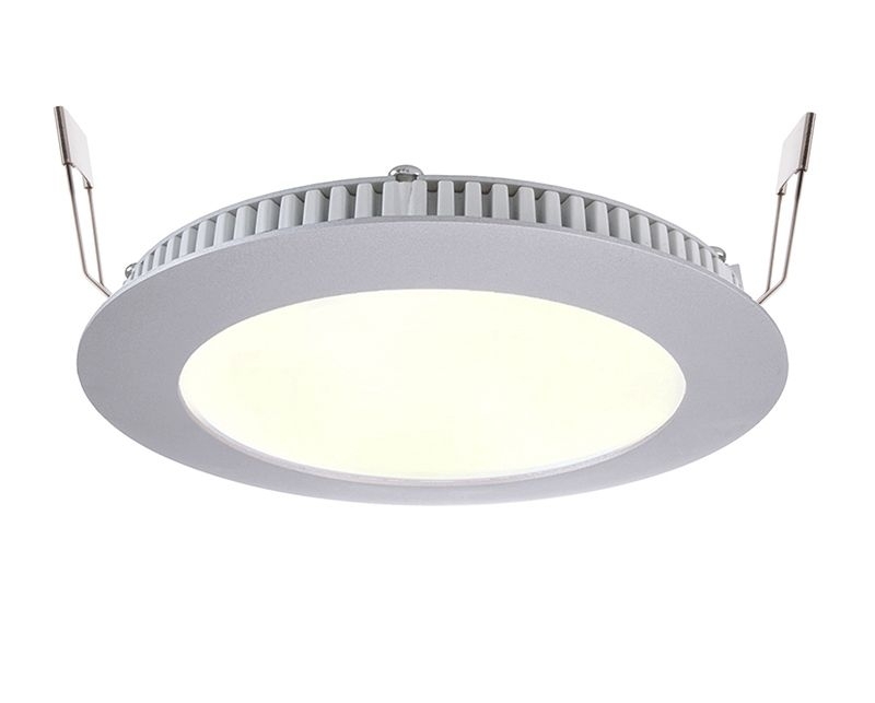 Deko Light LED Panel 8 Einbaustrahler silber 590lm 2700K >80 Ra 115° Modern von Kapego