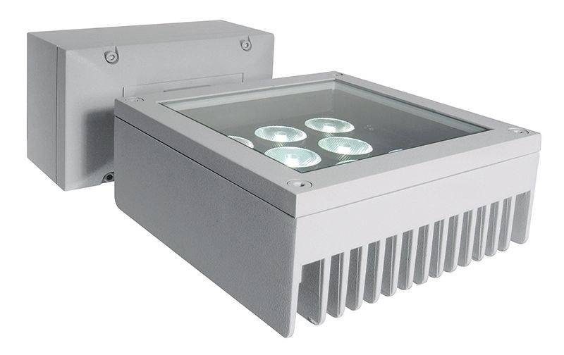 Deko Light Marea Außenstrahler LED silber-matt IP65 984lm 6000K 66 Ra 30° Modern von Kapego